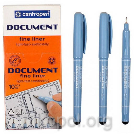 

Линер черный Centropen 2631/07 0,7мм