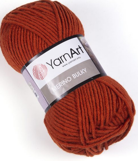 

Пряжа Merino bulky-3027