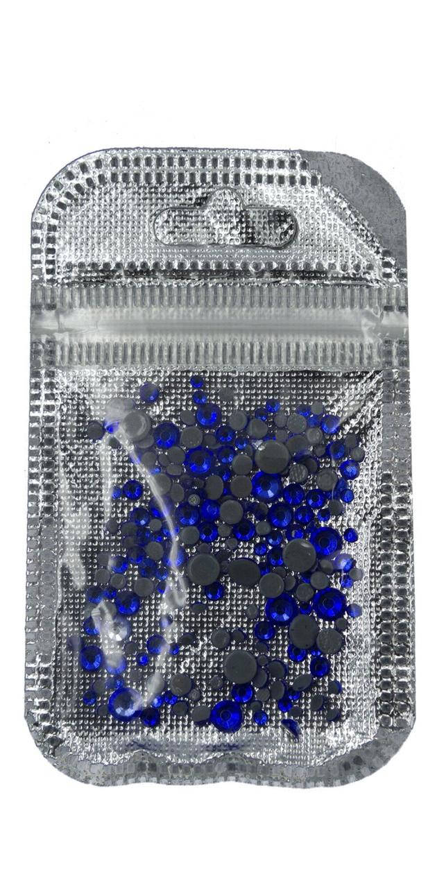 

Стразы для декора ногтей Lilly Beaute №3830, синие, Синий
