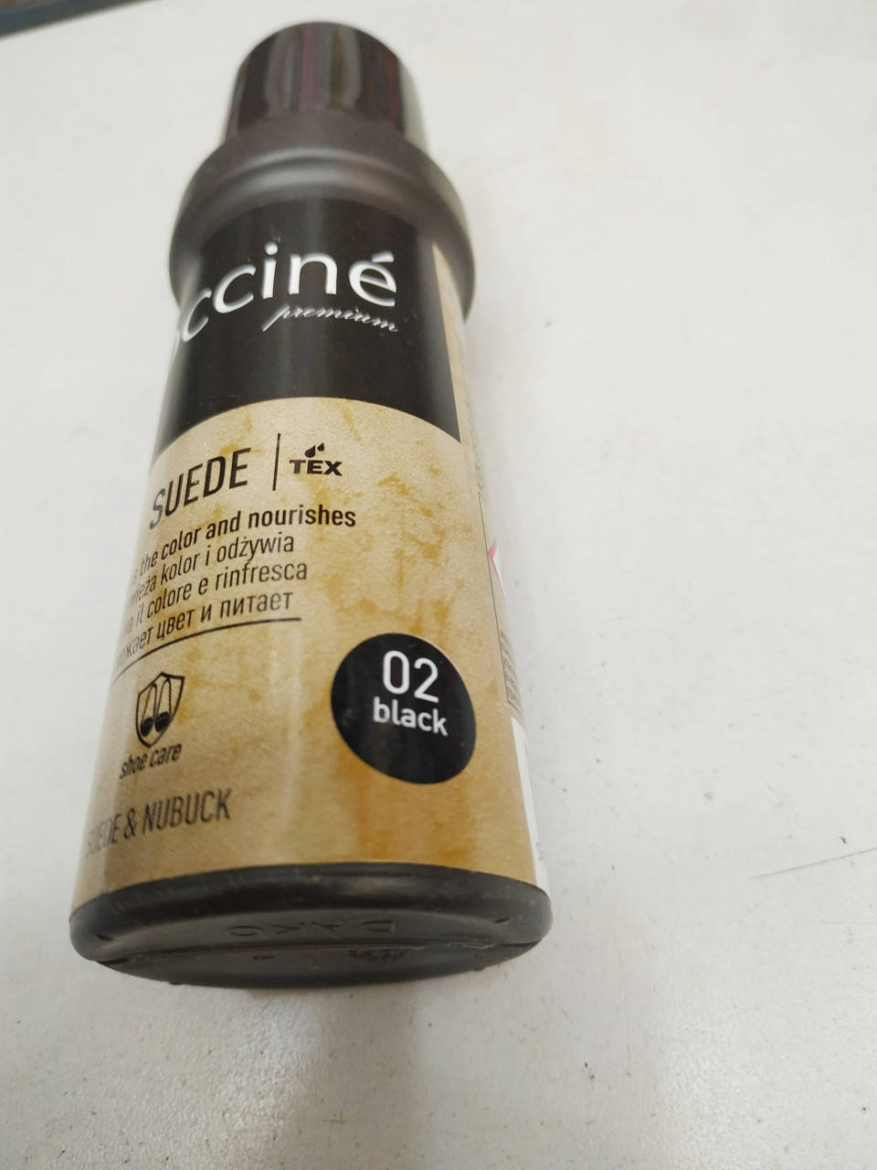 

Черная краска для замши COCCINE 75 мл, Черный