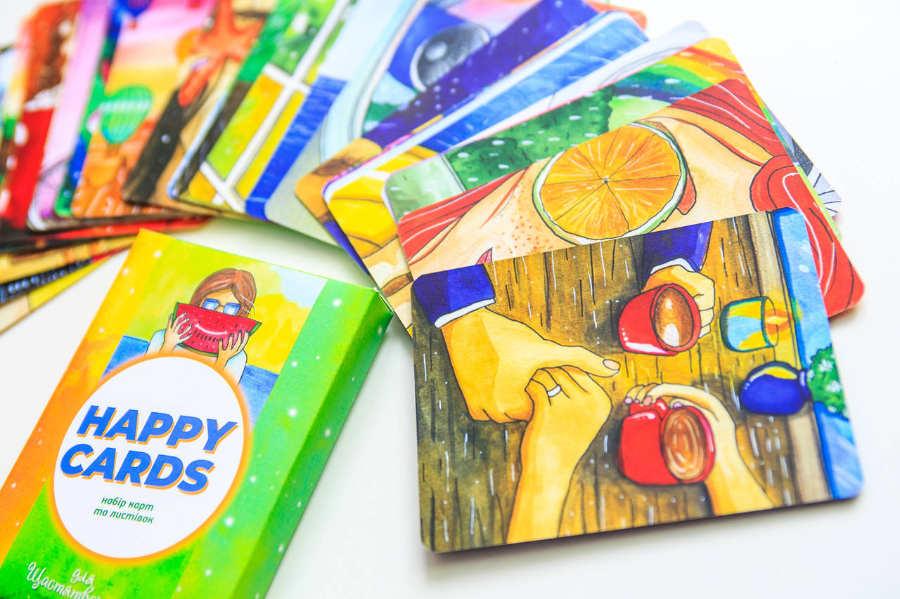 

"Happy cards" (Лена Таран) - Метафорические ассоциативные карты