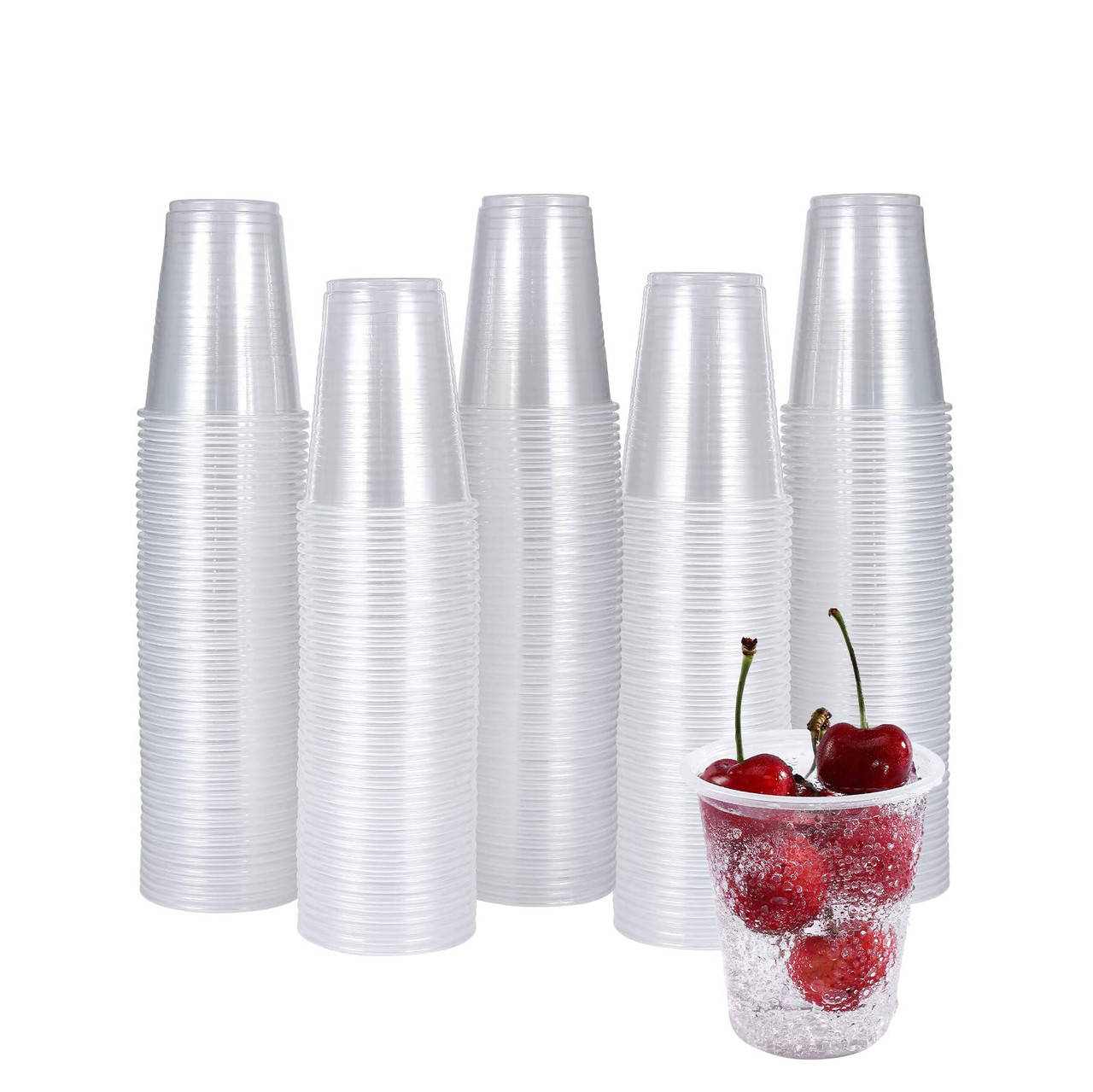 

Одноразовый пластиковый прозрачный стакан 180 мл 100шт/уп (1ящ/28уп/2800шт)