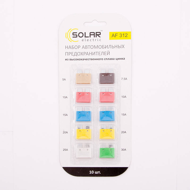 

Набор предохранителей Solar AF312