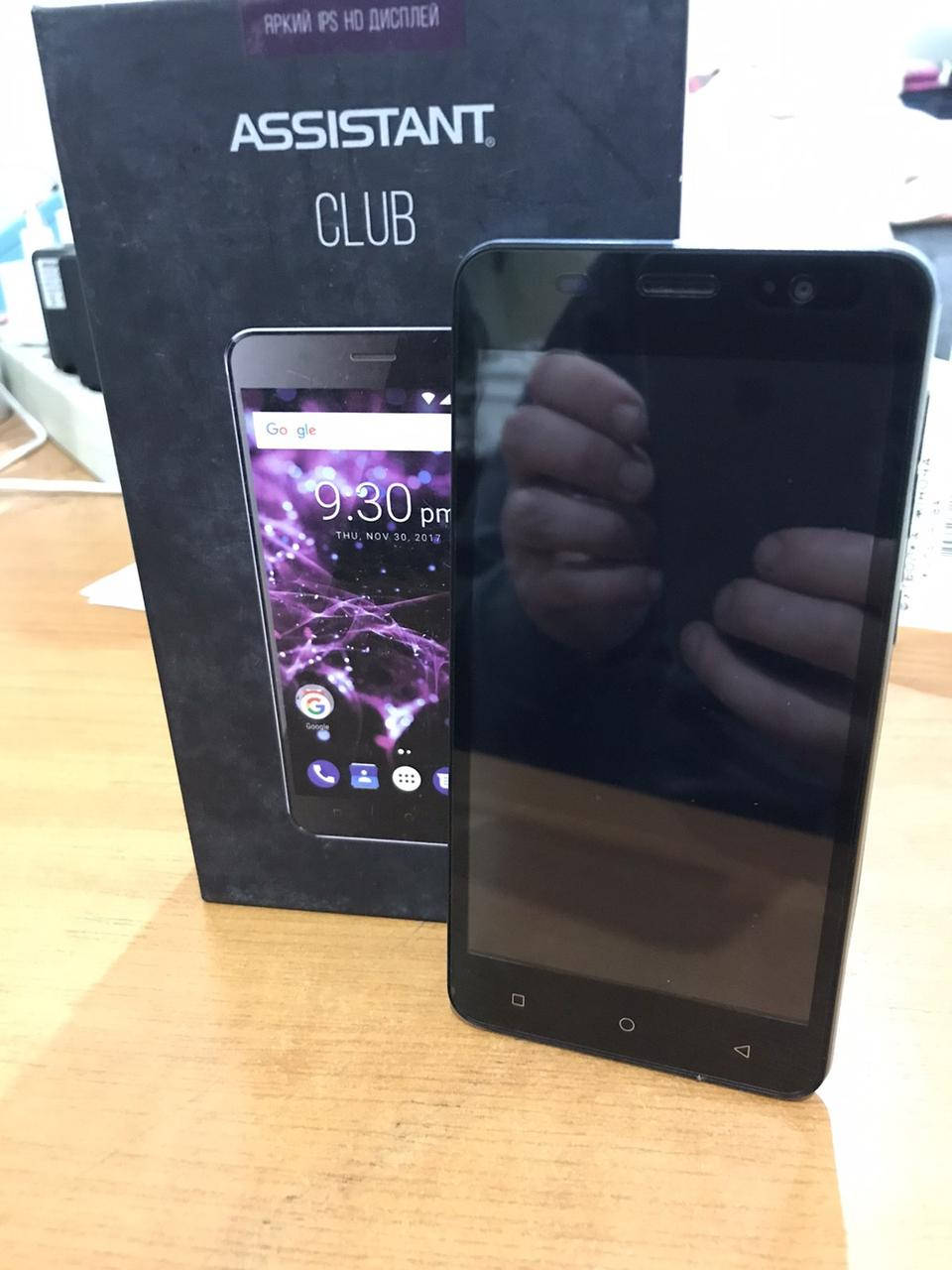 

Смартфон Мобільний телефон Assistant AS-501 Club Black, Черный