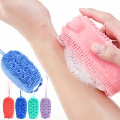 

Многофункциональный силиконовый массажер-мочалка для ванной Dual Brush, AS