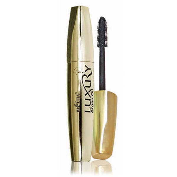 

Luxury тушь с аргановым маслом Эффект нарощенных ресниц, Bielita