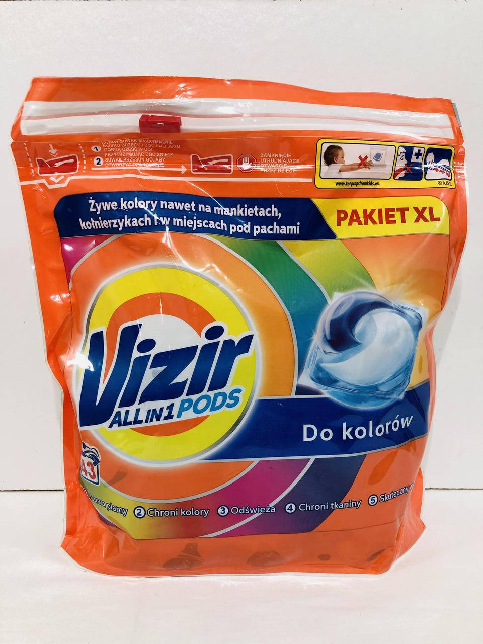 

Капсули Vizir Color 43шт