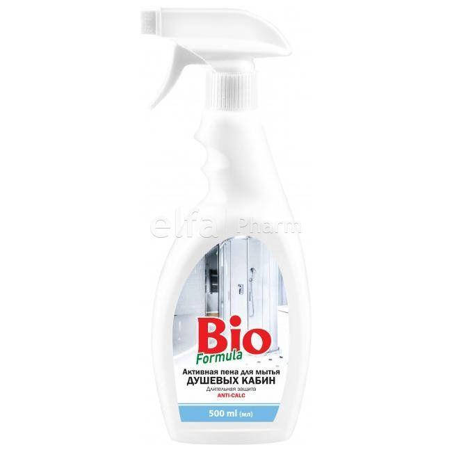 

Активная пена для мытья душевых кабин 500 мл Bio Formula