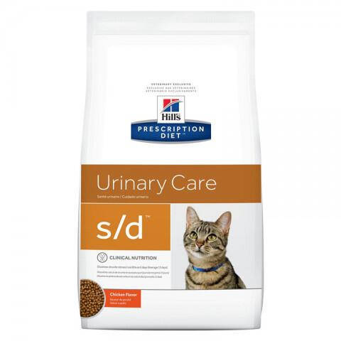 

Hills PD Feline S/D для кошек для растворения струвитных уролитов 1,5 кг