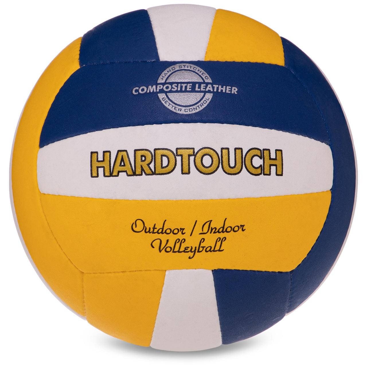 

Мяч волейбольный №5 HARD TOUCH VB-3133 желтый-синий
