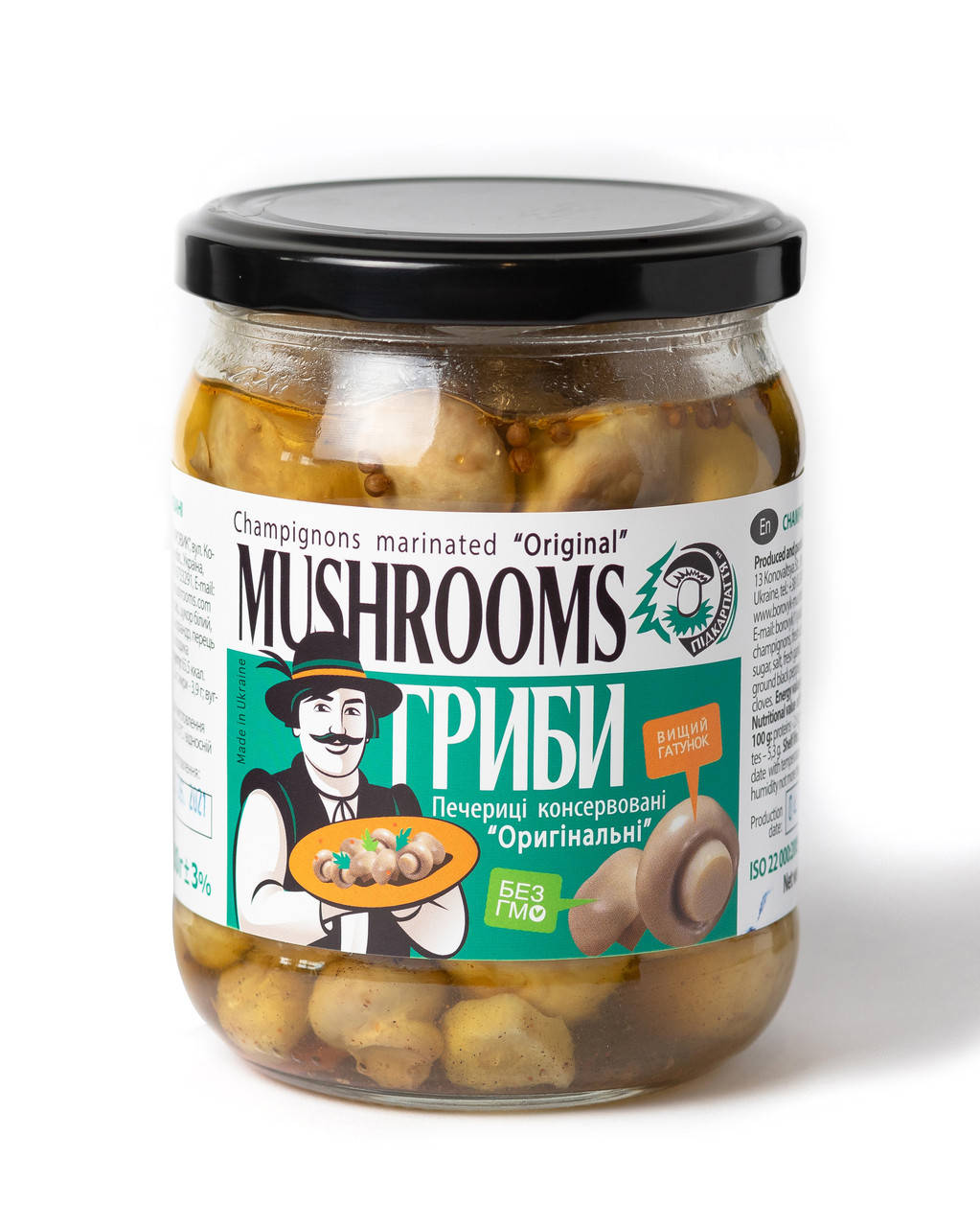 

Шампиньоны консервированные «Оригинальные»