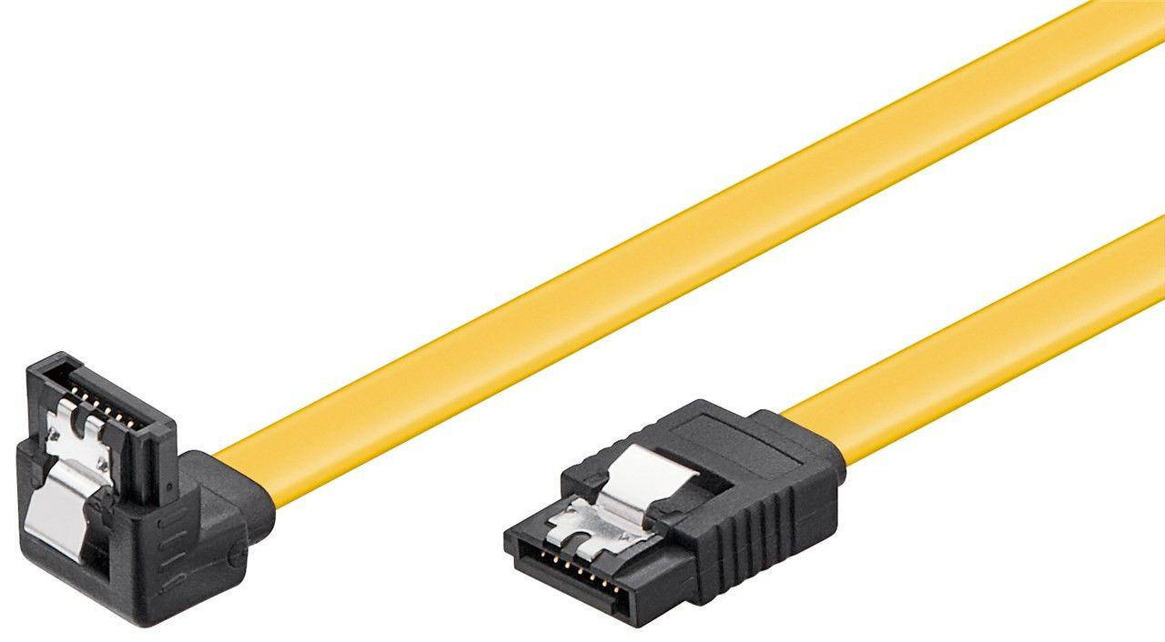 

Кабель накопичувача SATA 7p M/M 0.5m Goobay 90швниз 6Gbps Latch Желтый(75.09.5020)