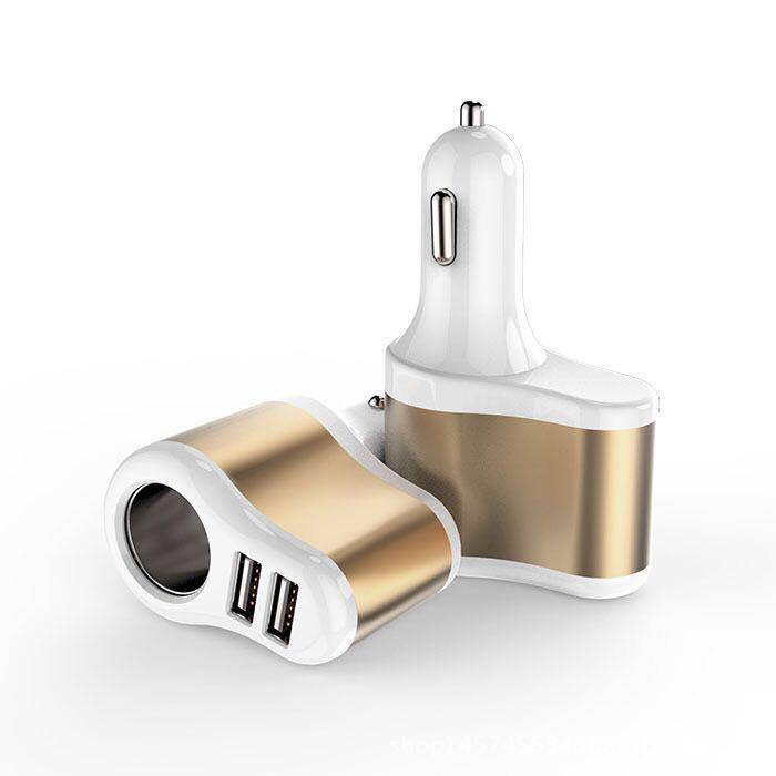 

Автомобильная зарядка 2USB 3.1A+гнездо 12V-24V
