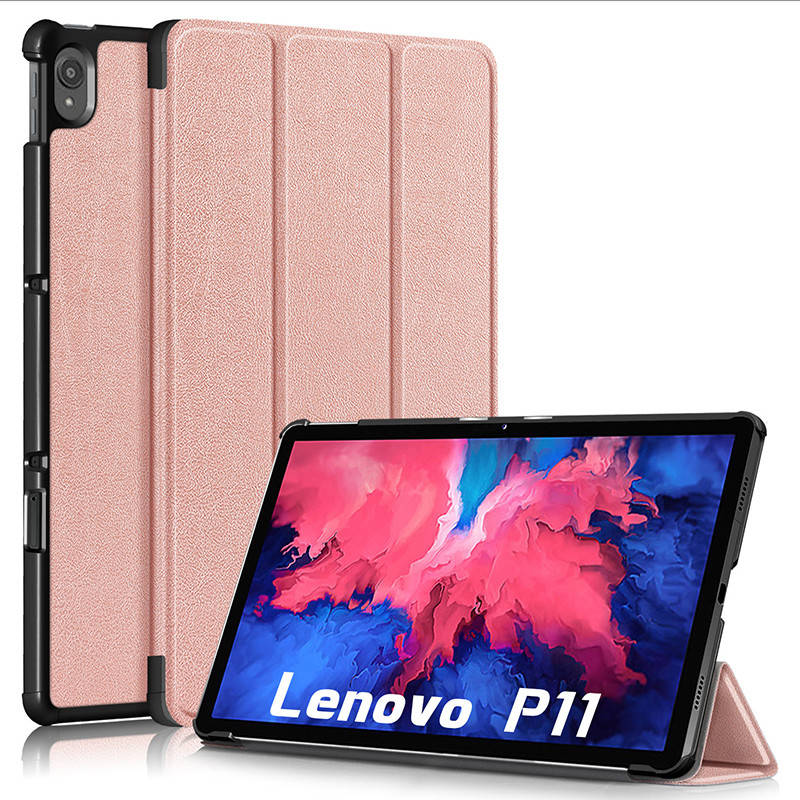

Чехол Lenovo Tab P11 TB-J606F TB-J606X, Tab P11 plus TB-J616 Ultra Slim розово-золотой