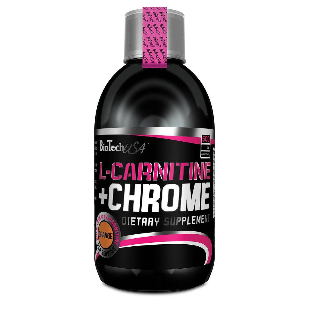 

Л-карнитин+хром BioTech USA L-Carnitine 35.000 mg + Chrome concentrate 500 мл