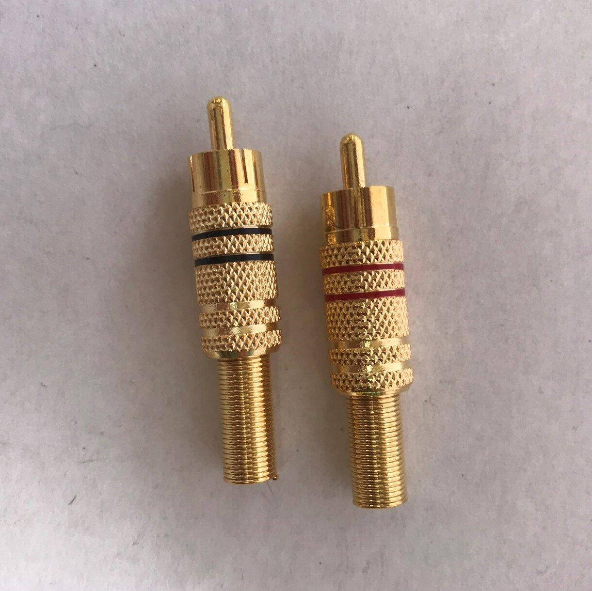

Штекер RCA желтый металл (2 полосы) цена за 1 штуку
