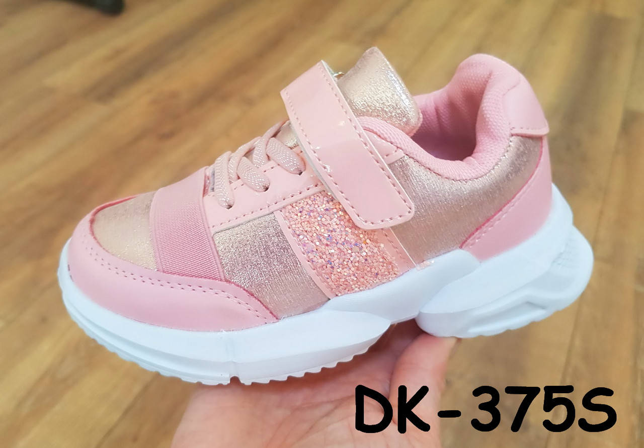 

Кроссовки детские для девочки арт DK-375S цвет розовый р. 27-32 27