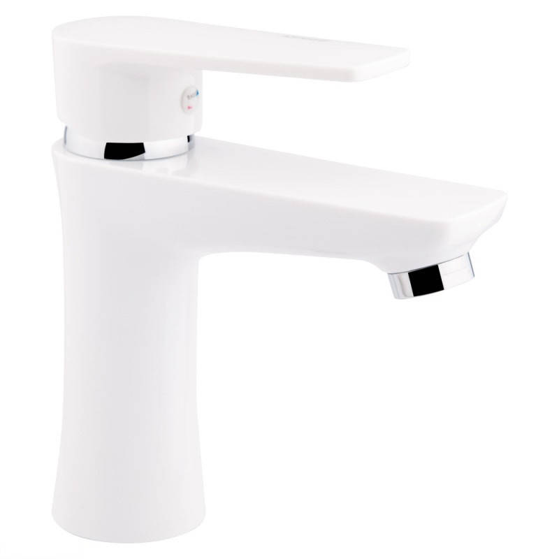 

Смеситель для раковины Brinex 35W 001 термопластик, Белый