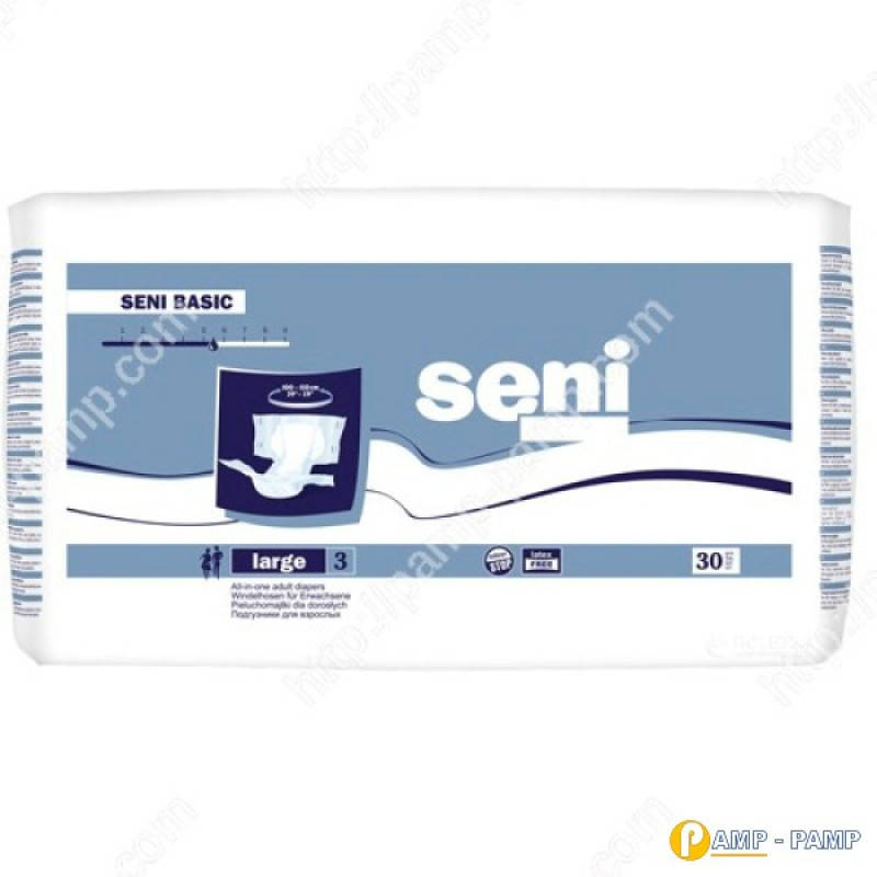 

Подгузники для взрослых Seni Basic large 30 шт