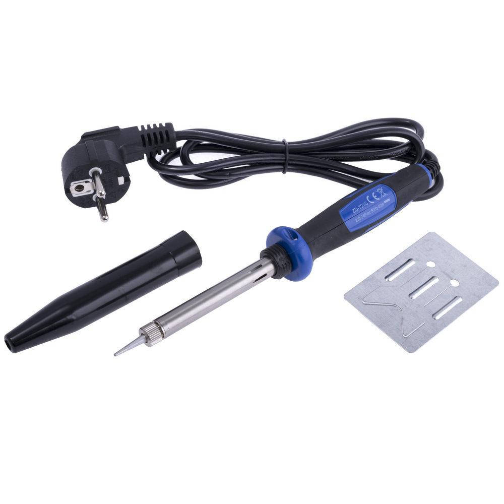 

Паяльник ZD-721C, 40W, 220V, нихромовый нагреватель Zhongdi