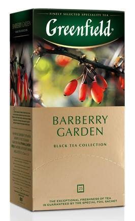 

Черный Чай Greenfield Barberry Garden (25 шт) Барбарис