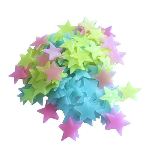 

Звездное небо, светящиеся наклейки на потолок и стену 100шт, микс