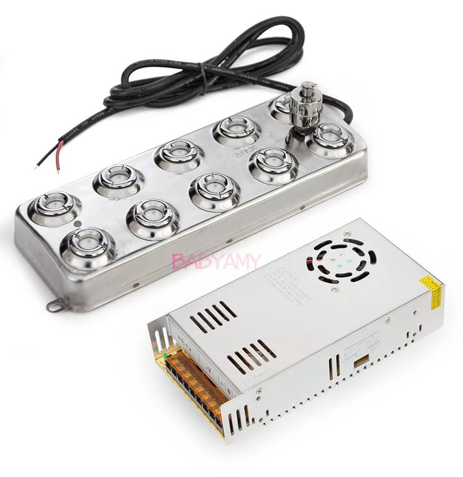 

Увлажнитель ультразвуковой, генератор тумана 10 мембран с блоком питания