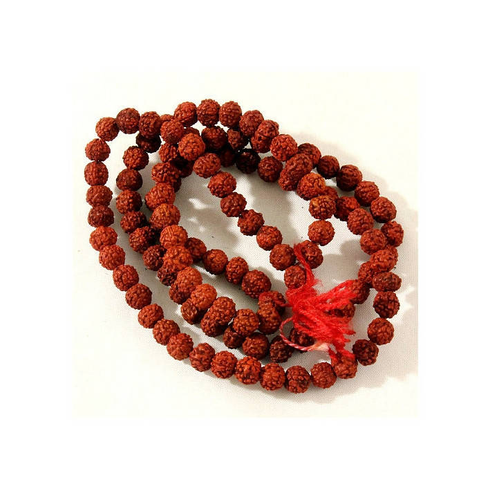 

Четки Рудракша 108 бусинок, Индия, мантра, медитация, йога, успокоение