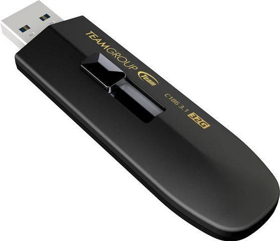 

USB Флешка на 32 Гб | Флеш-накопитель Team 32GB USB3.1 C186 Black, Черный
