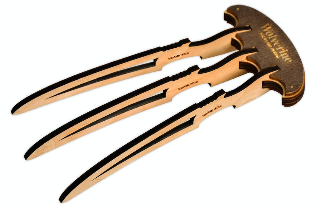 

Деревянные когти Росомахи Wolverine Clows