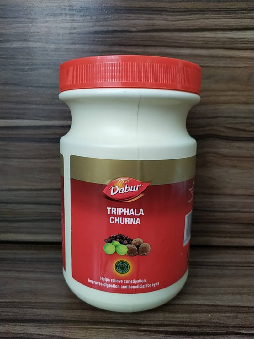 

Трифала чурна, трифала порошок, Triphala Churna Dabur, 500 гр