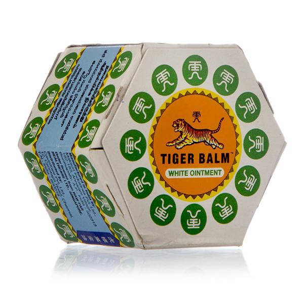 

Бальзам Белый тигр (Тайгер Вайт, Tiger Balm White) от боли и простуды, 21 мл