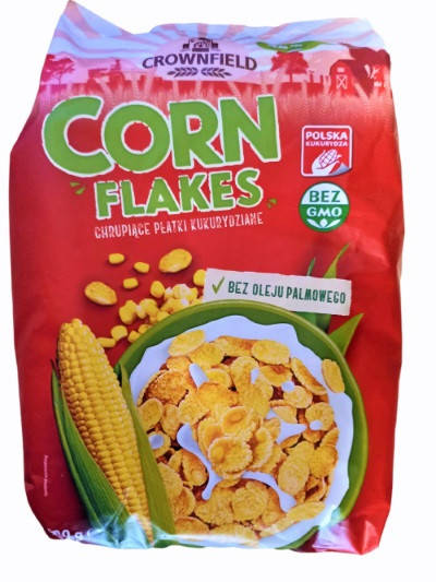 

Кукурузные хлопья Crownfield Corn Flakes 500г