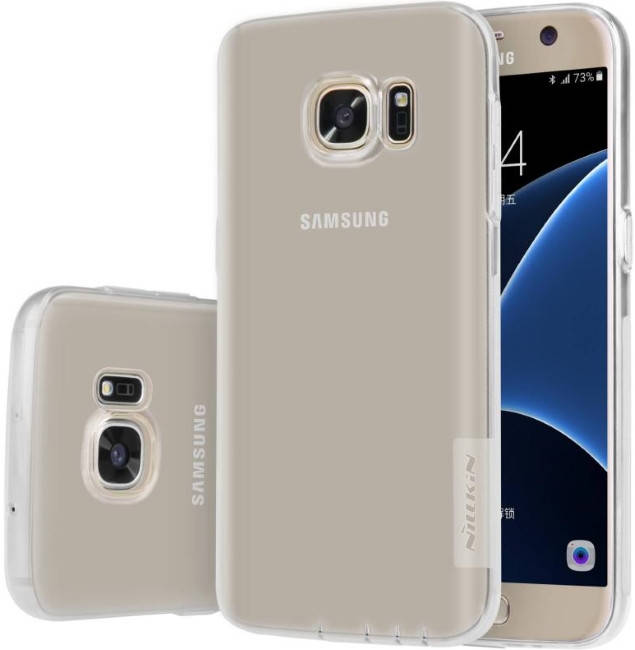 

Чехол накладка Nillkin для Samsung G930F S7 Nature ser. Прозрачный / бесцветный