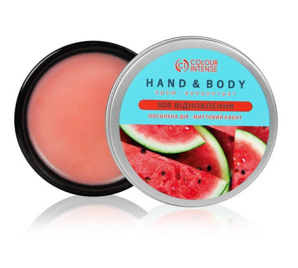 

Крем-концентрат для рук и тела Colour Intense Hand & Body SOS востановление Арбуз
