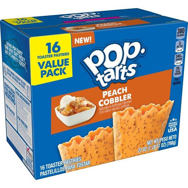 

Тосты Pop-Tarts Frosted Peach Cobbler 768g