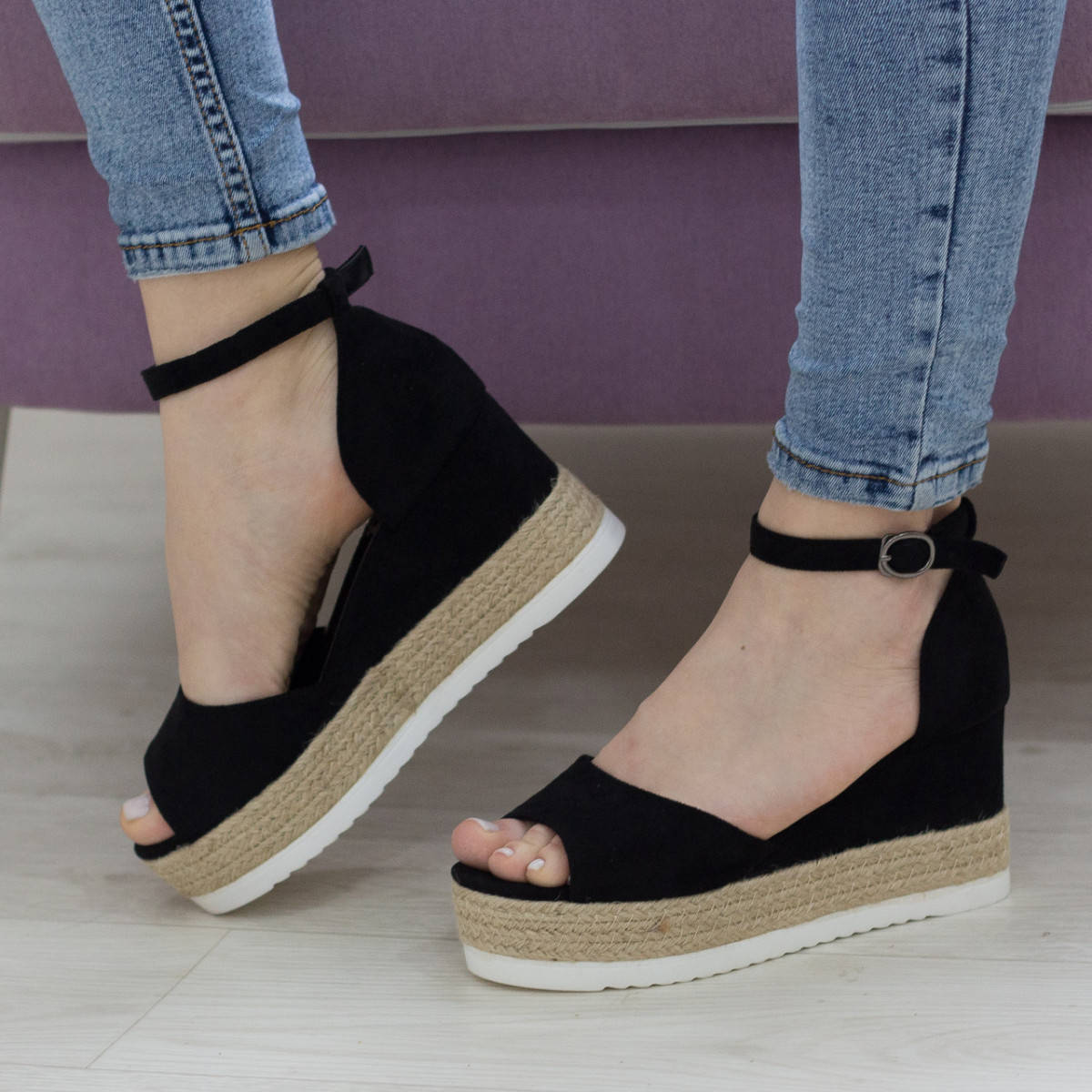 

Женские босоножки Fashion Macky 2706 38 размер 24,5 см Черный