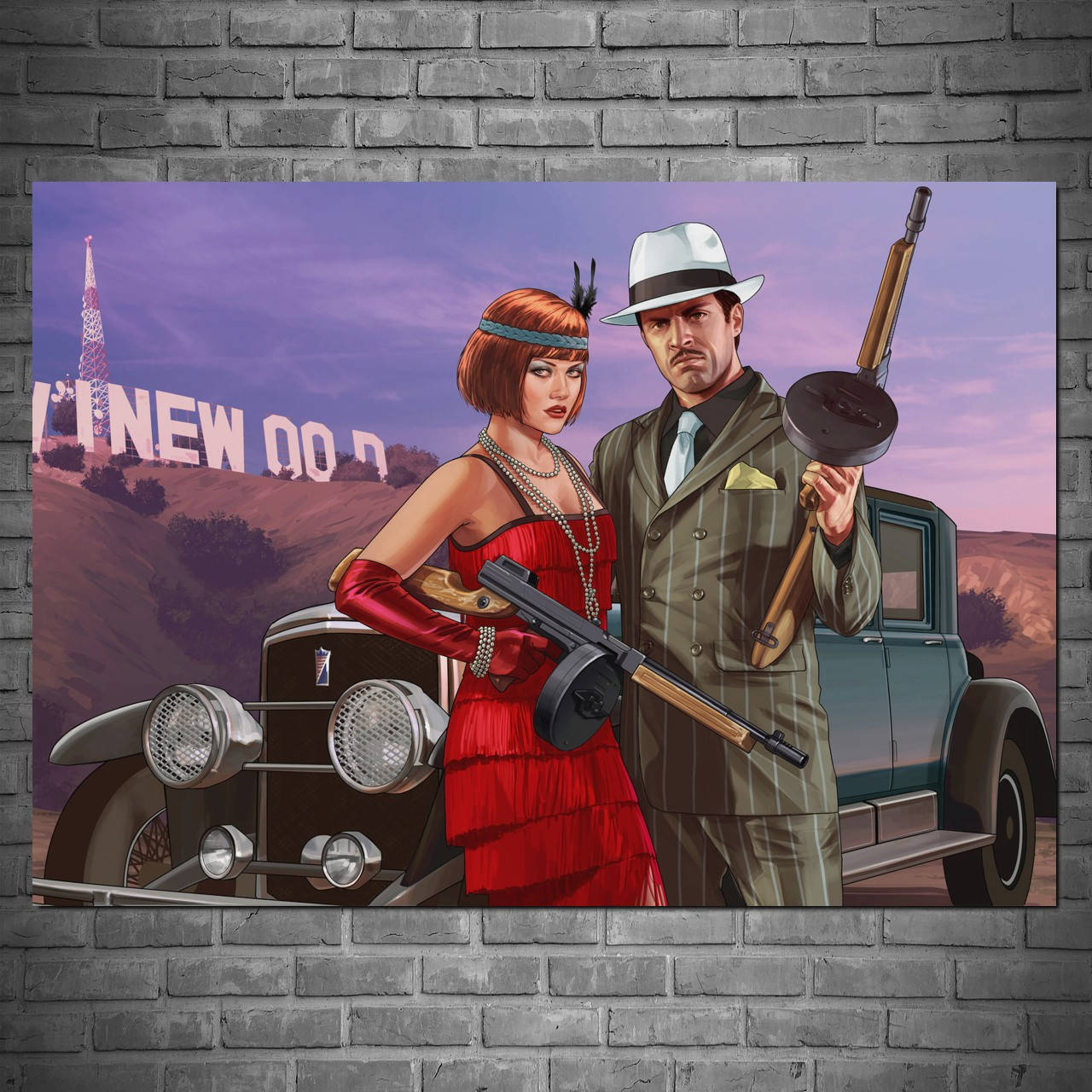 

Плакат "ГТА, Большая автокража, Grand Thief Auto, GTA Online" (артикул 0154) 30, Полуглянец, 42