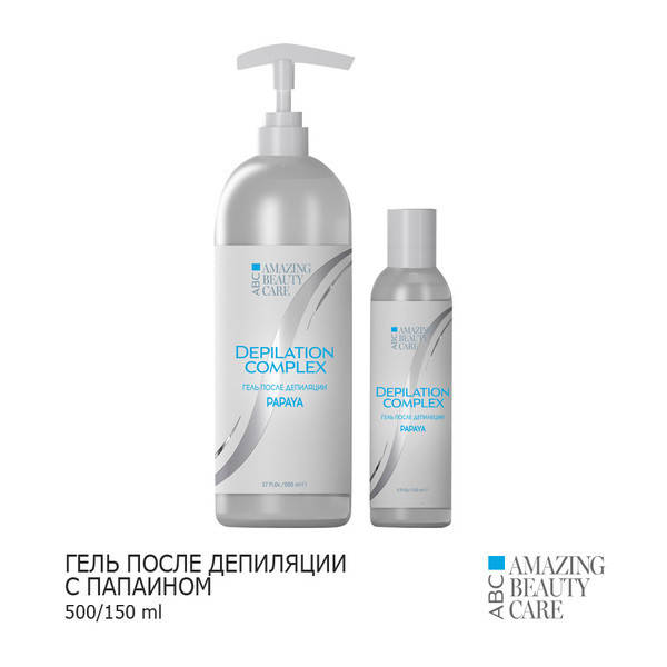 

Гель після депіляції "Папайя" ABC Jerden Proff 500 мл