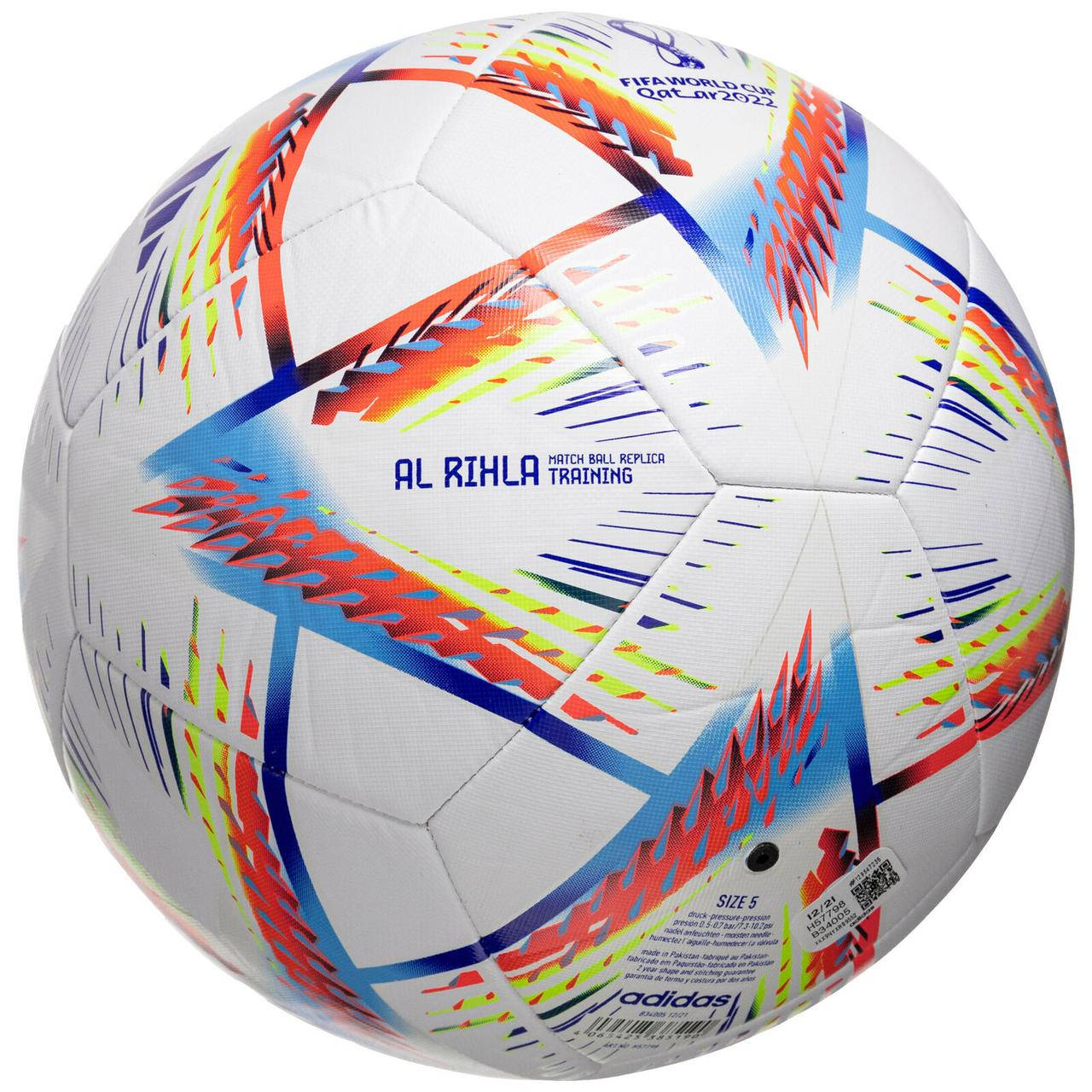 

Футбольный мяч Adidas 2022 World Cup Al Rihla Training H57798, размер №5
