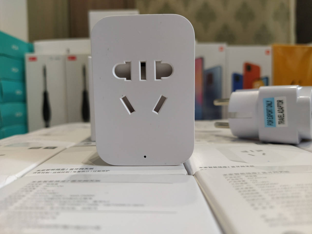 

Умная розетка Xiaomi Mi Home (Mijia) Smart Socket Bluetooth Gateway Edition ZNCZ07CM