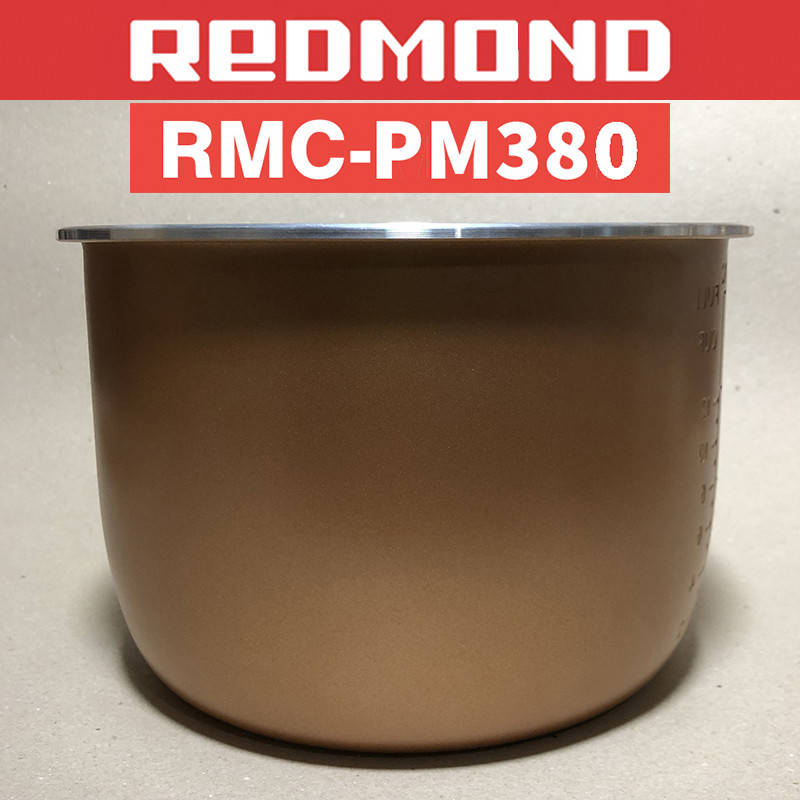 

Чаша для мультиварки-скороварки REDMOND RMC PM-380 с антипригарным покрытием 6 литров