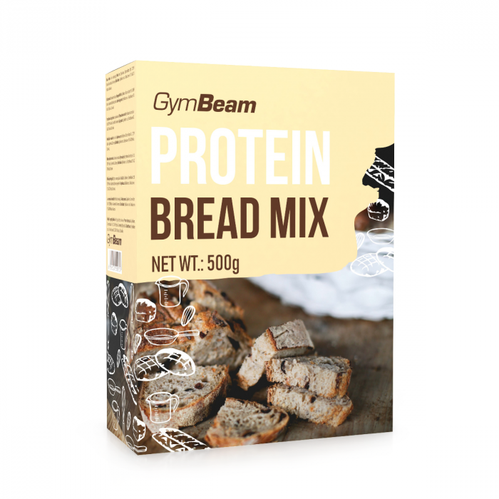 

Протеиновый хлеб Protein Bread Mix 500 г - GymBeam натуральный (8586022210709)