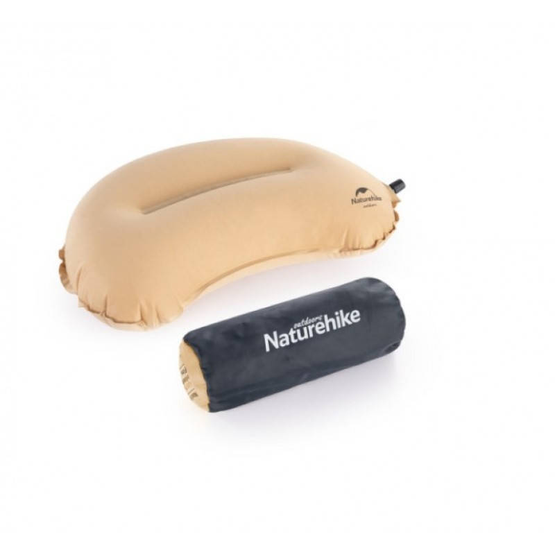 

Самонадувающаяся подушка Sponge Pillow New Naturehike NH20ZT006 khaki, Хаки