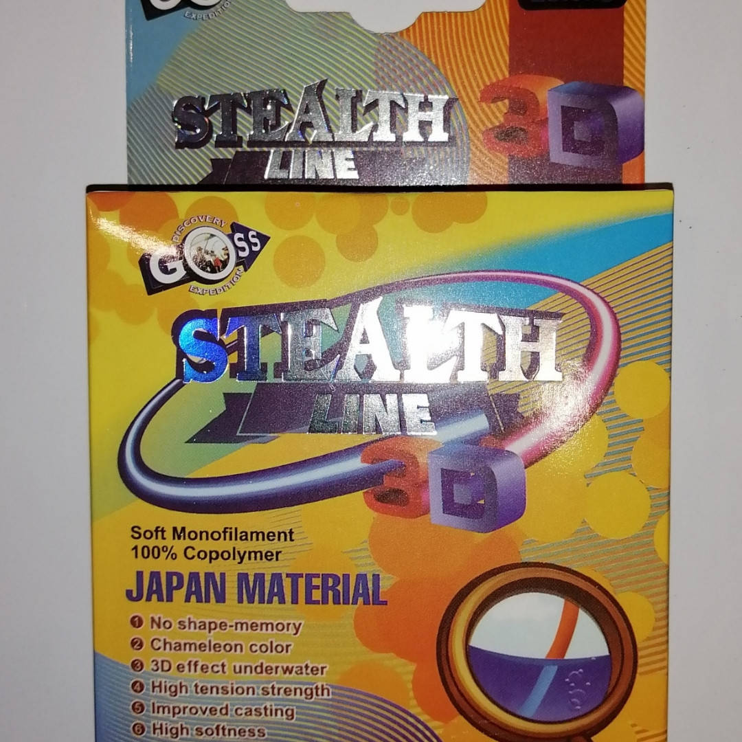 

Леска 3D Haizhida Stealth Line 100 метров 0,40 мм