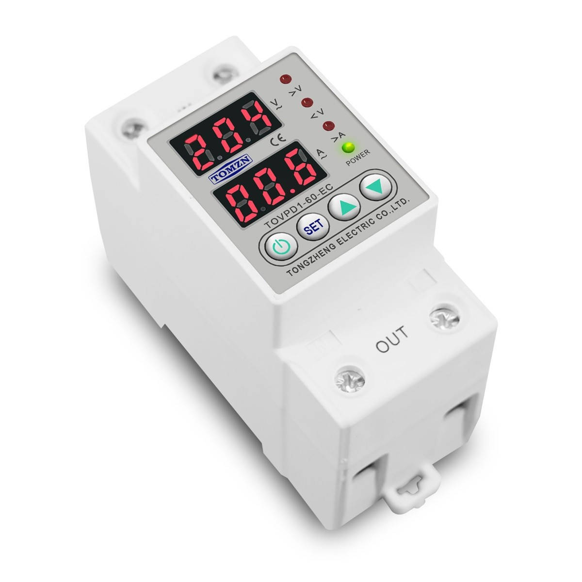 

Реле напряжения и тока TOMZN TOVPD1-40-EC 40 А