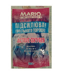 

Усилитель стирального порошка "Марио" 200 гр. 48ш / ящ.