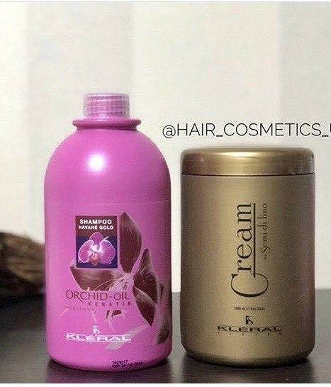 

Маска с экстрактом льна 1000 мл + Шампунь для волос с маслом орхидеи 1000мл