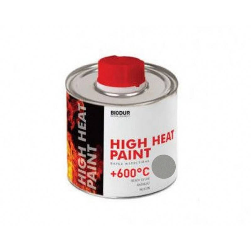 

Краска жаростойкая Biodur High Heat Paint 200 мл (серебристая)