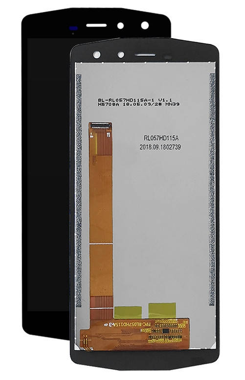 

Дисплейный модуль Leagoo XRover черный (Тачскрин+дисплей)